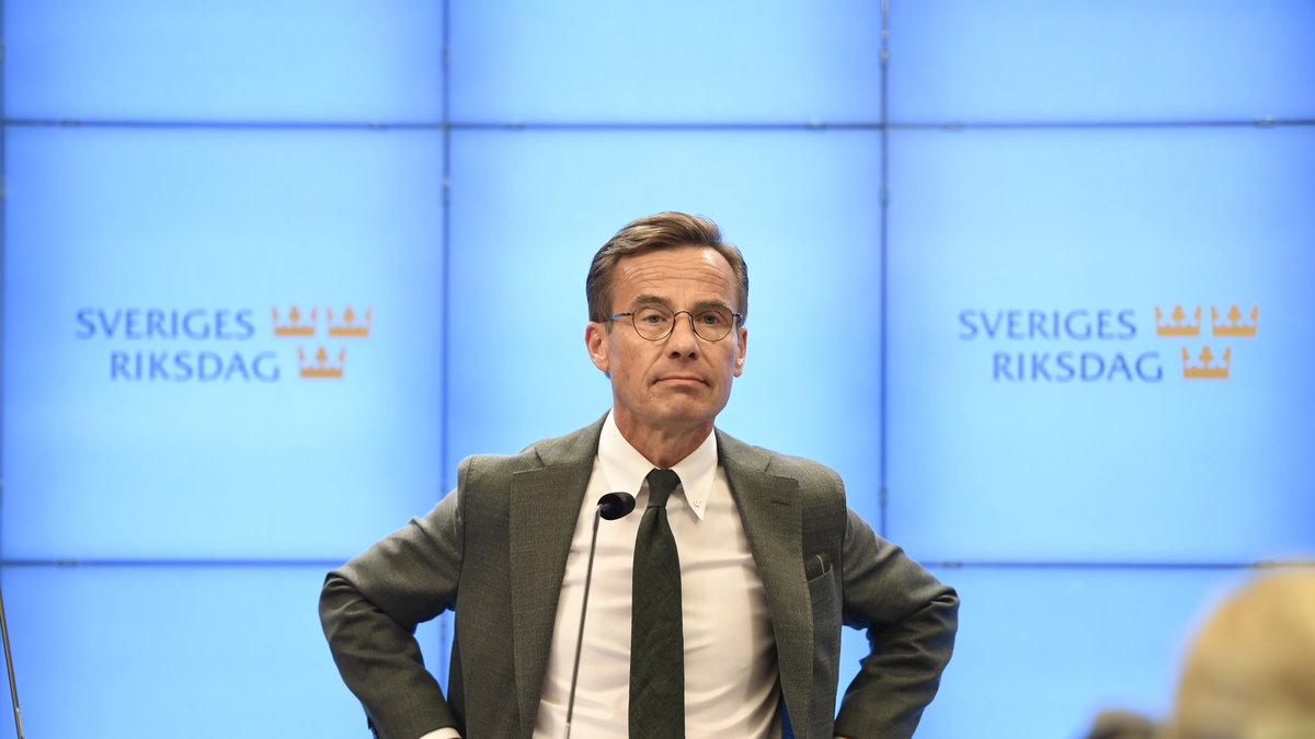 Moderaternas partiledare Ulf Kristersson.