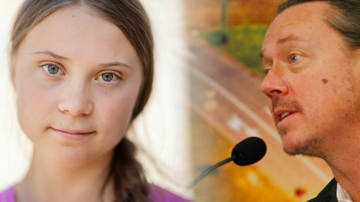 Svante Thunberg gästade BBC:s morgonshow Daily under måndagen.