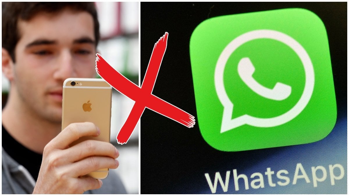 WhatsApp slutar fungera på vissa modeller. 