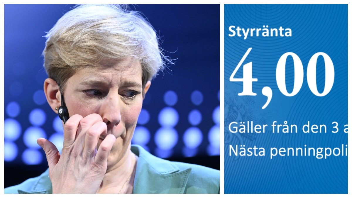 Anna Bremer styrränta reporänta riksbanken riksdagen rörlig boränta bolån bunden ränta
