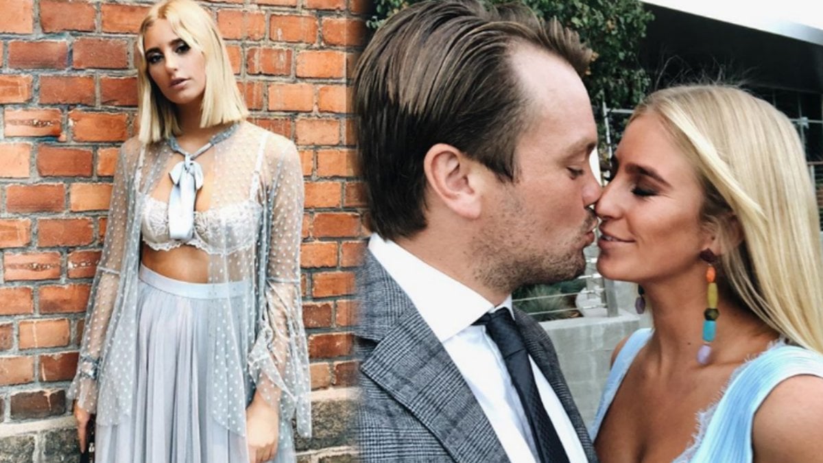 Penny Parnevik och Douglas Murray ser kära ut
