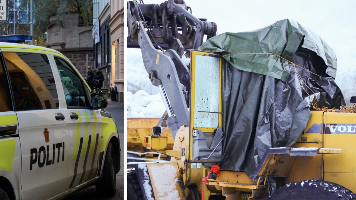 Man med traktor körde hotfullt – sköts till döds av polis