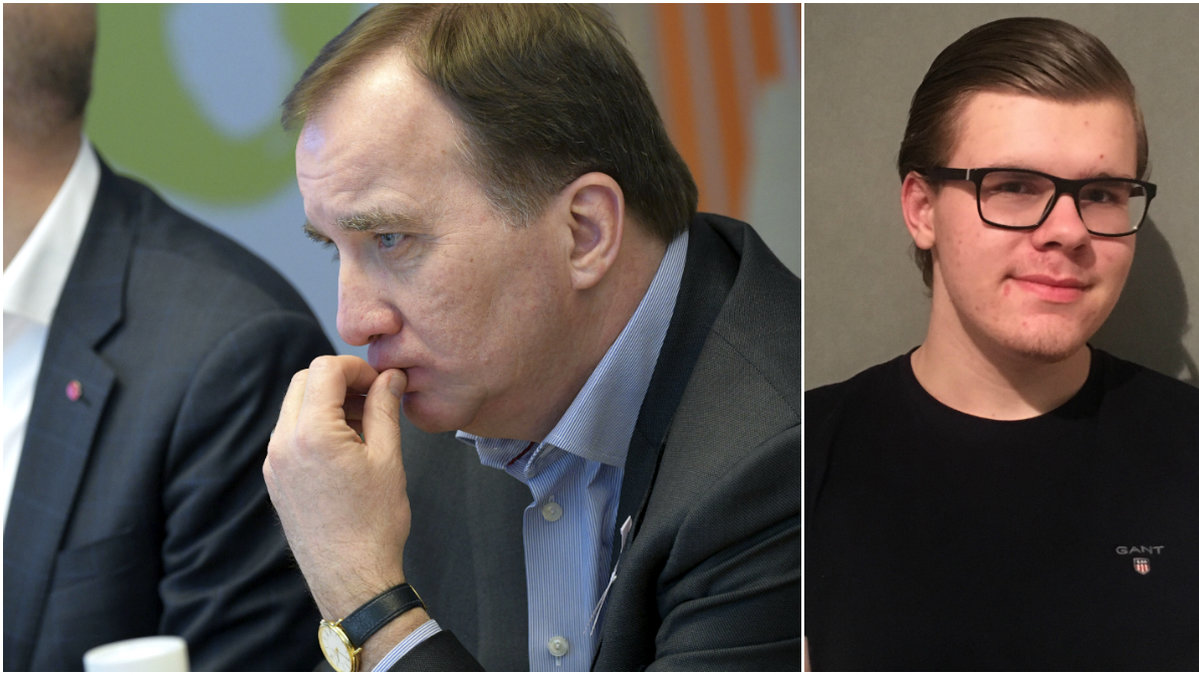 Eftertänksam Stefan Löfven  i Kalmar