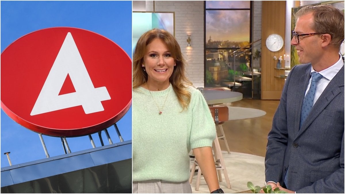 I tisdagens sändning av Nyhetsmorgon försvann plötsligt en av programledarna.