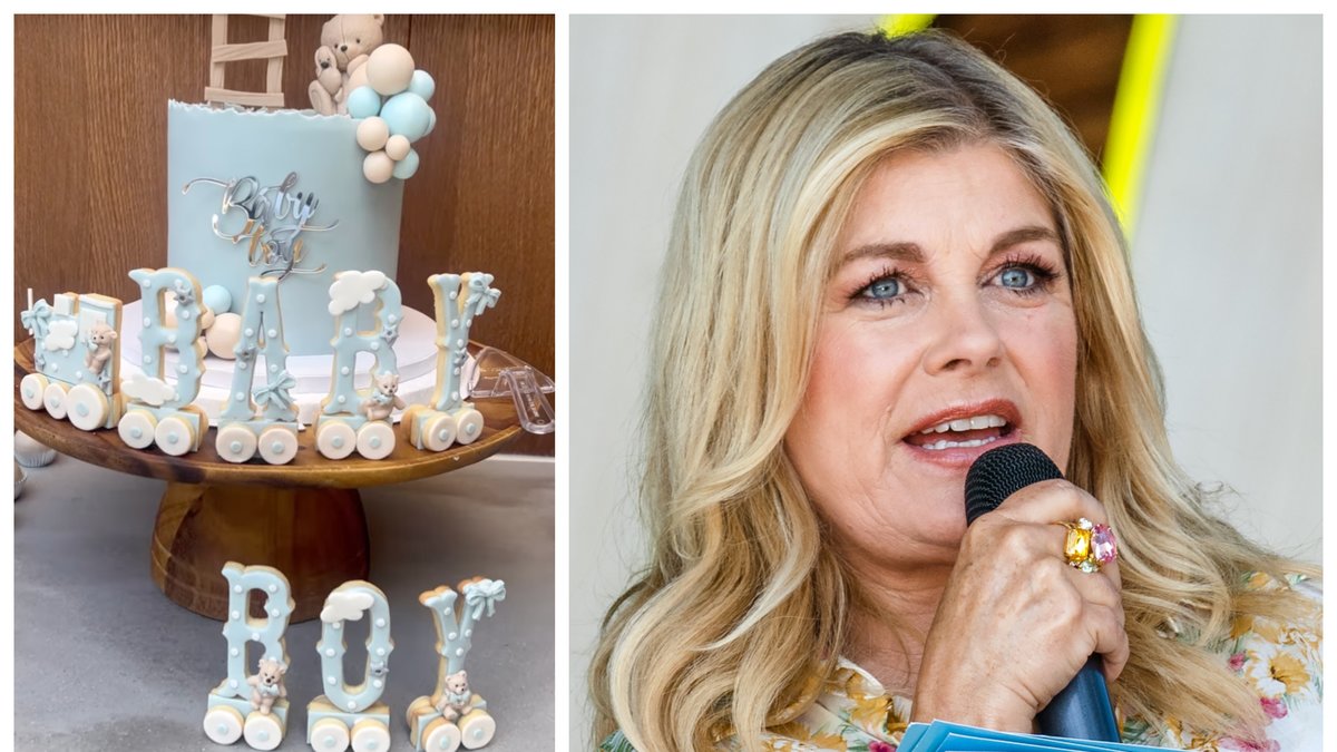 Pernilla Wahlgren, 55, blir snart farmor.