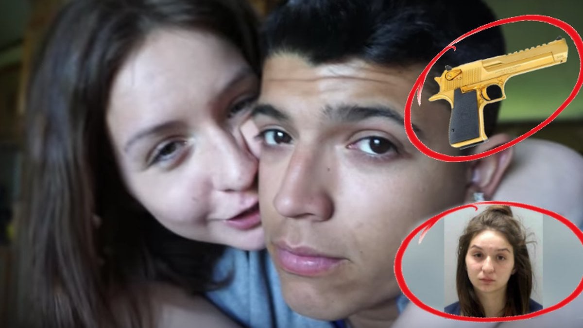 Monalisa Perez och Pedro Ruiz tillsammans innan hon sköt ihjäl honom.
