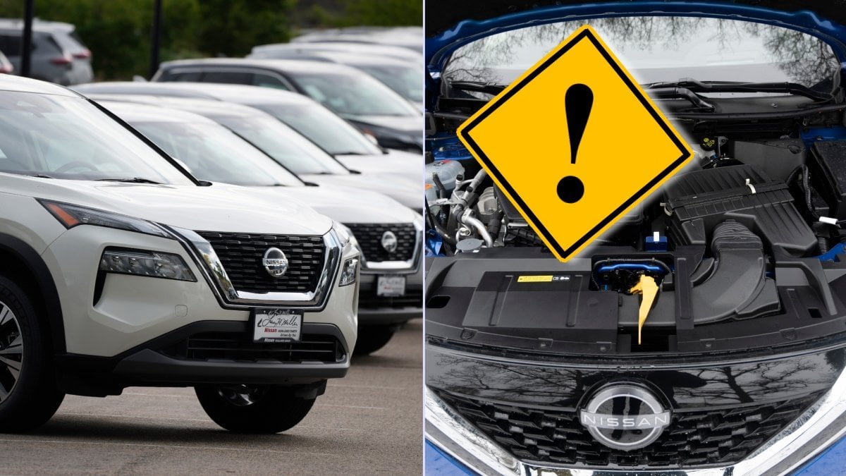 Bilar och Nissan-motor.