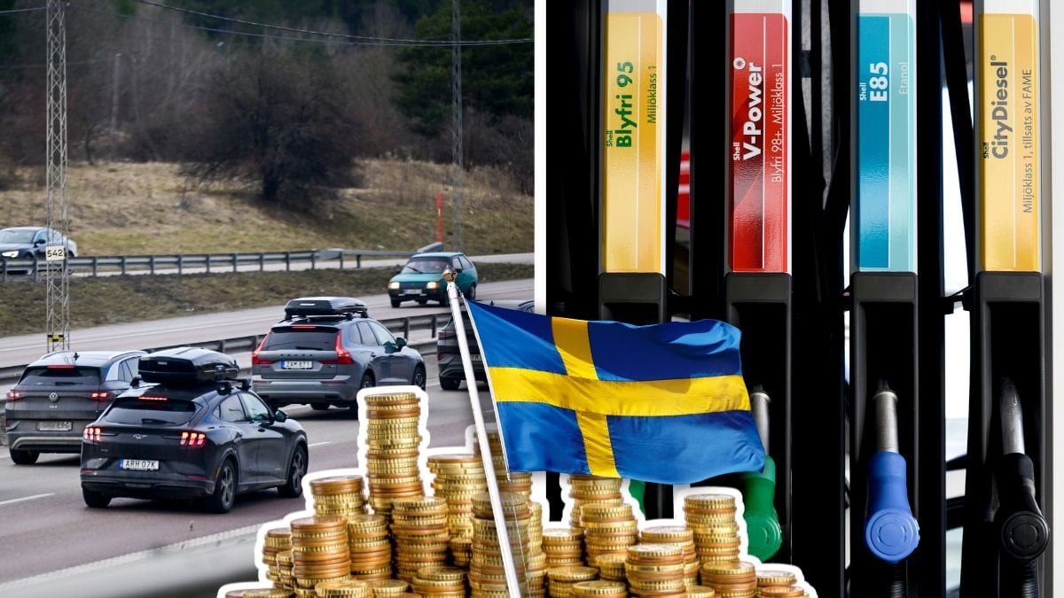 Bilväg och bensinpris.