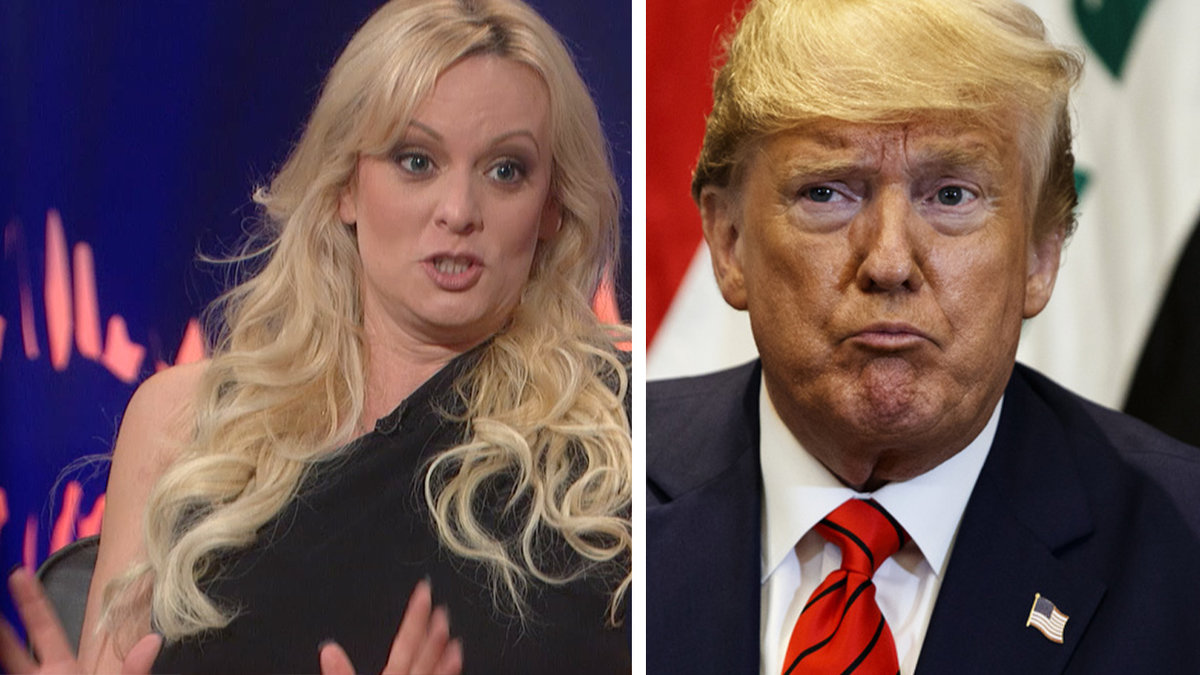 Stormy Daniels om mötet med Donald Trump.