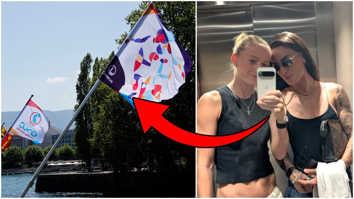 Två högaktuella fotbollsspelare bekräftar sitt förhållande