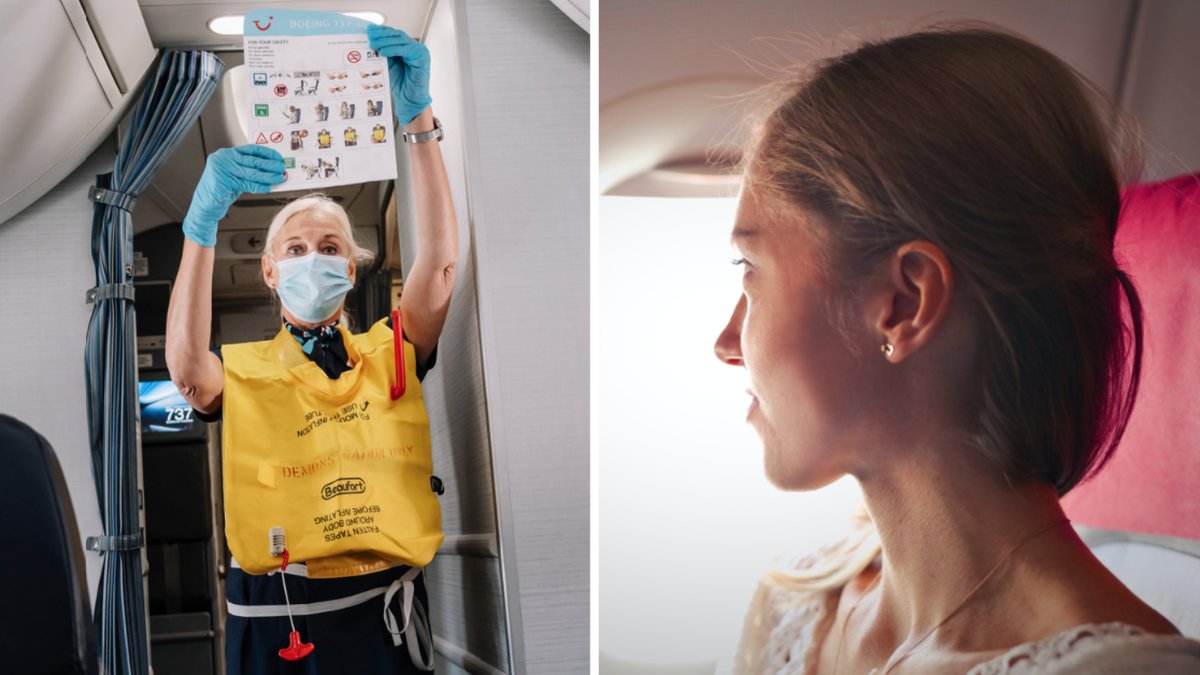 Genrebild på säkerhetsgenomgång ovh flygplan.
