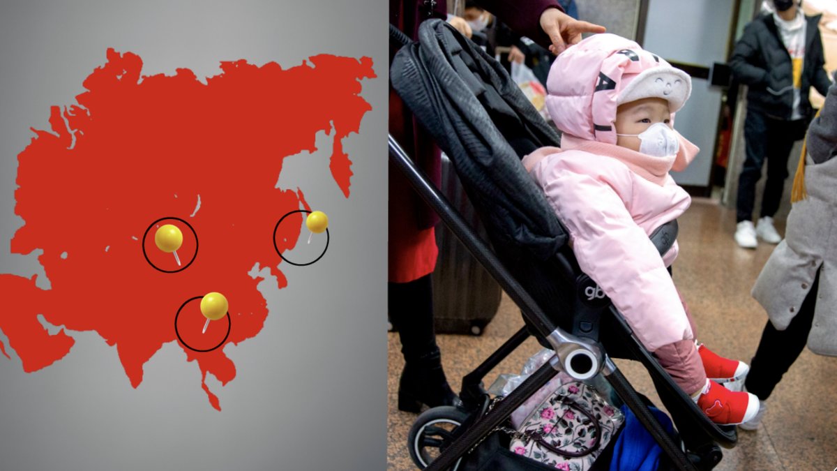 Mystiska kinesiska lungviruset. 