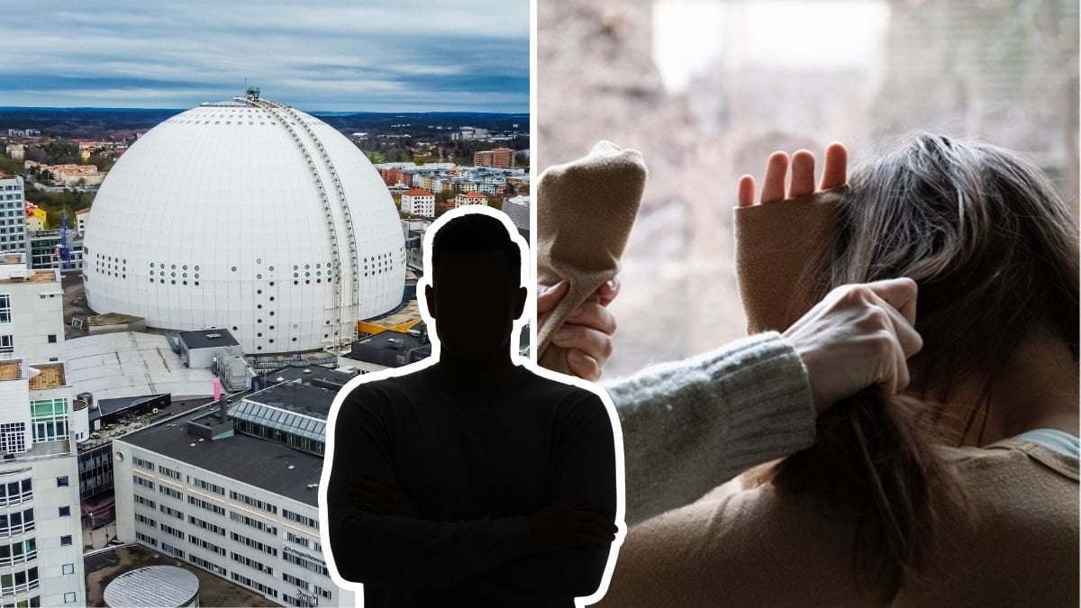 Två kvinnor har misshandlats av en maskerad person i Johanneshov.