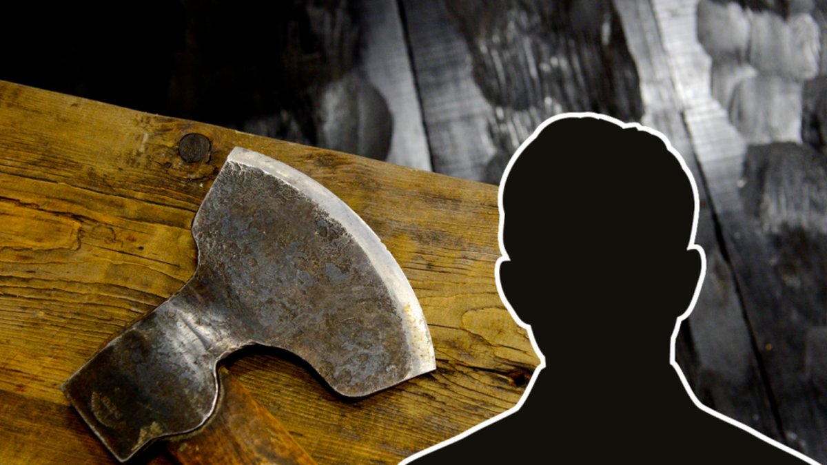 Man slog ihjäl hund med yxa. Yxan på bilden är inte samma som det använda vapnet.
