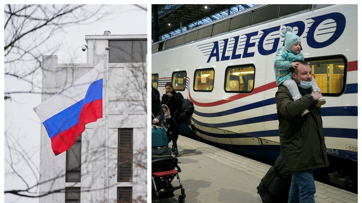 Finland stoppar tågen till Ryssland.