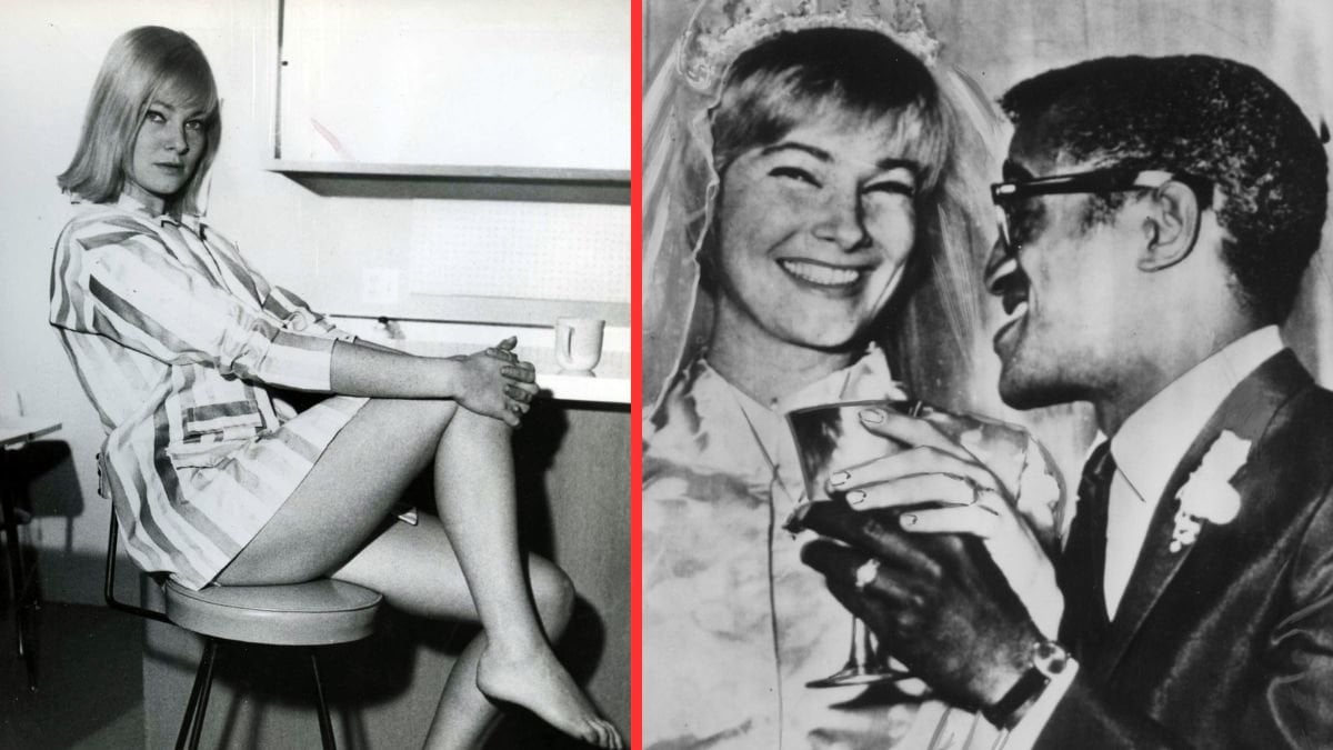 May Wilkens och Sammy Davis Jr.