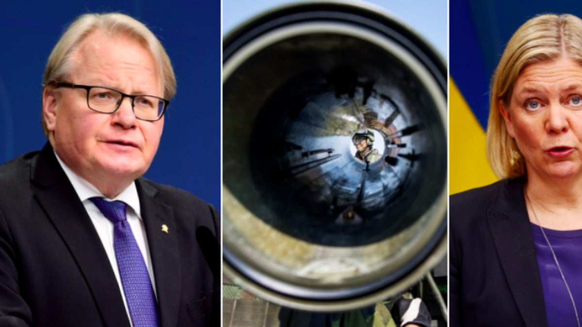 Så svarar Sveriges regering på Ukrainas önskemål om defensiva vapen.