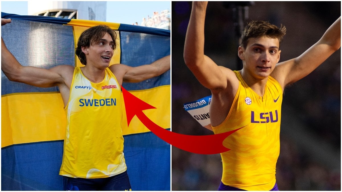 Armand Duplantis tävlade för LSU