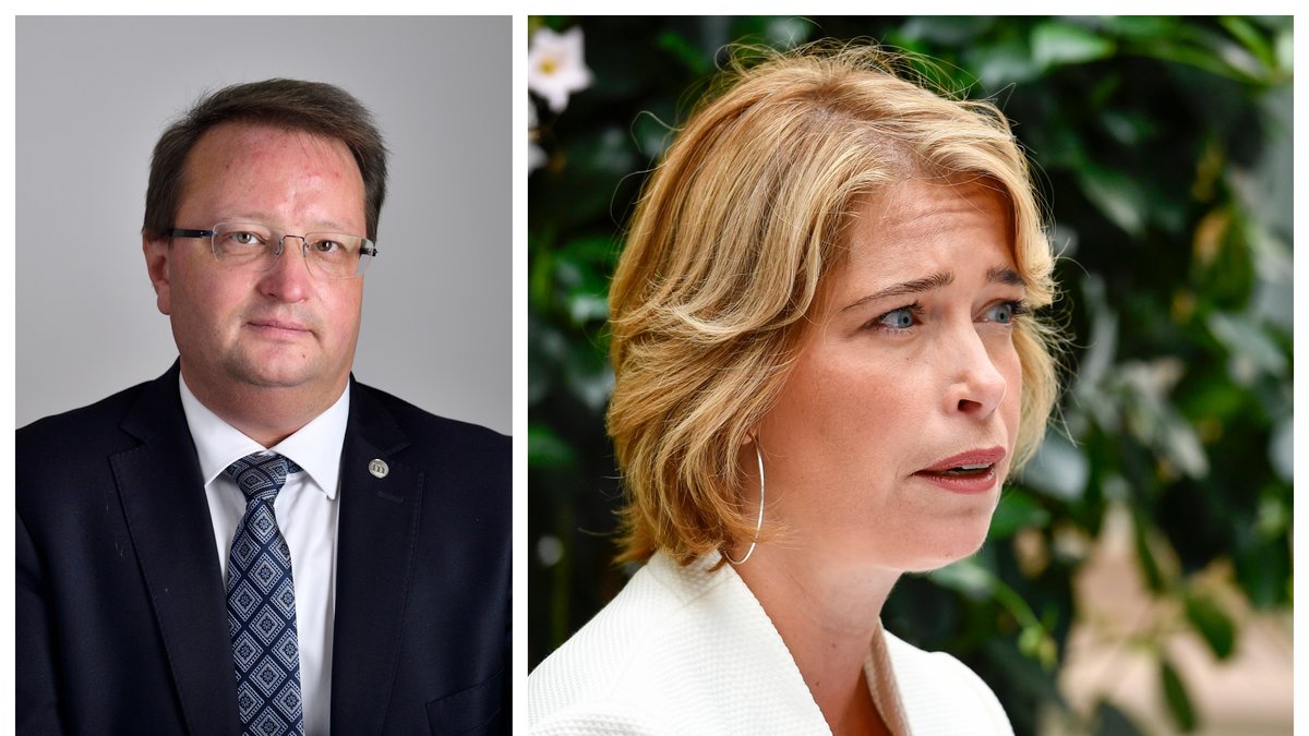 Riksdagsledamoten Lars Beckman (M) kritiseras efter en tweet.