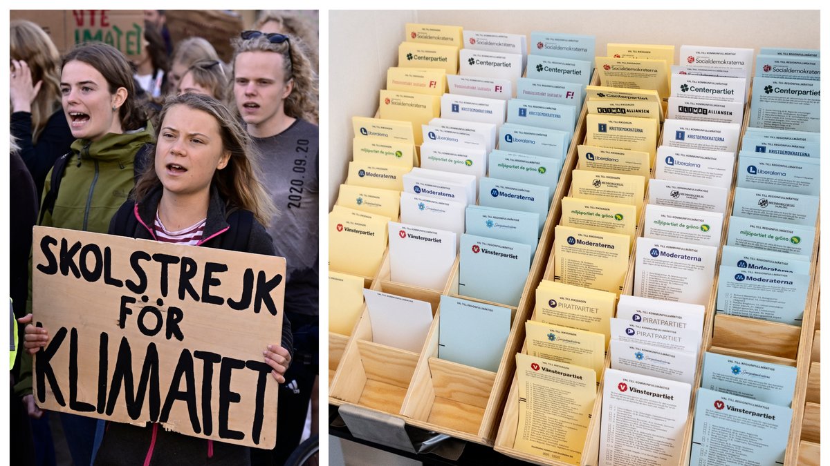 Greta Thunberg får rösta i valet 2022.