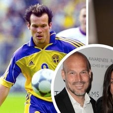 Fredrik Ljungberg år 2001, Fredrik Ljungberg med frun Natalie och Fredrik Ljungberg år 2018