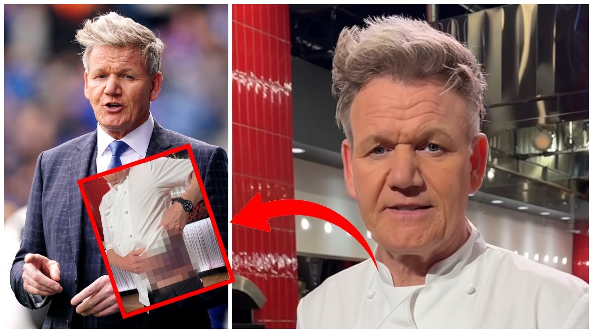 Gordon Ramsay har skadats i en cykelolycka. 