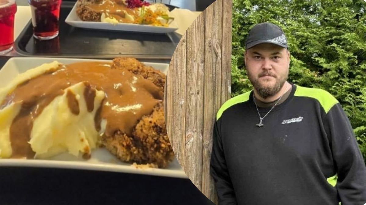 Panbiff med mos och Marcus