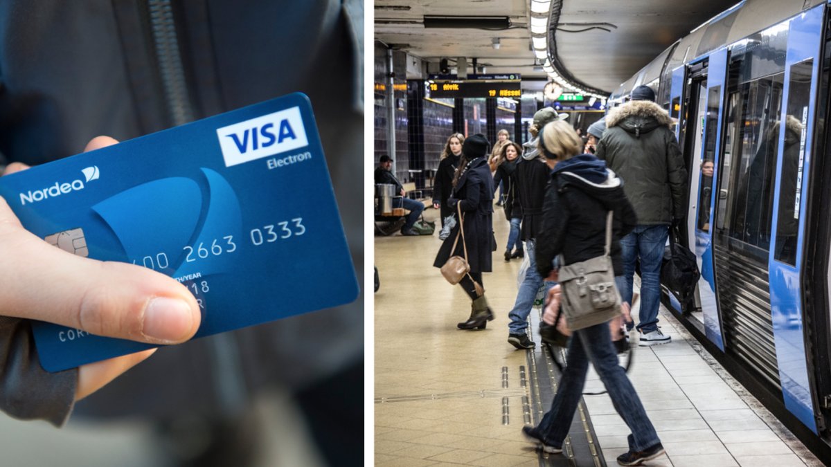 Nu kan du betala resan med bankkortet.