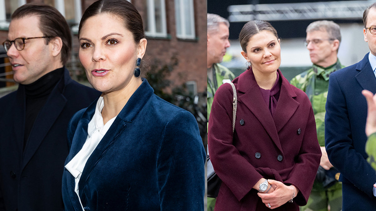 Kronprinsessan Victoria och prins Daniel