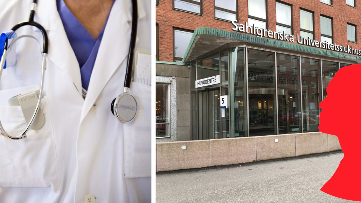 Läkare gick till jobbet med corona