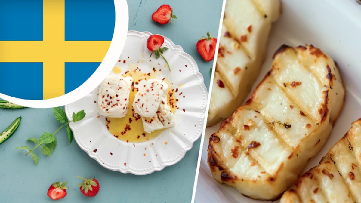 Svenska flaggan, halloumi