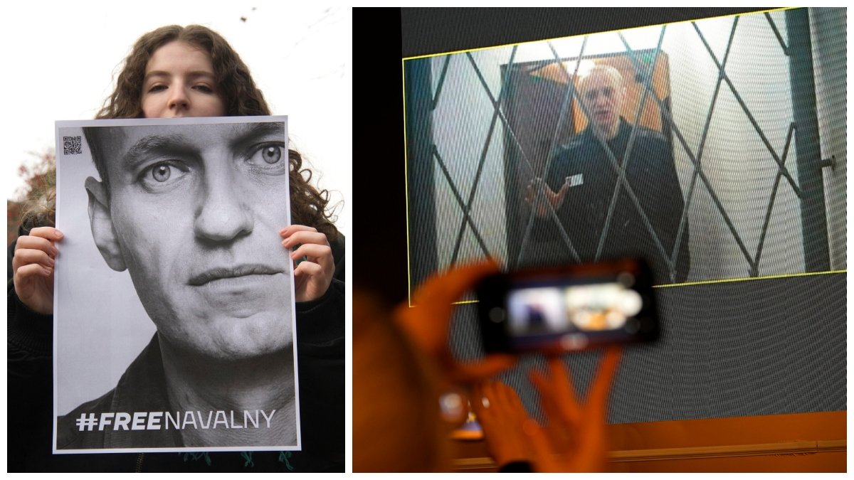 Aleksej Navalnyj var en rysk regimkritiker. 