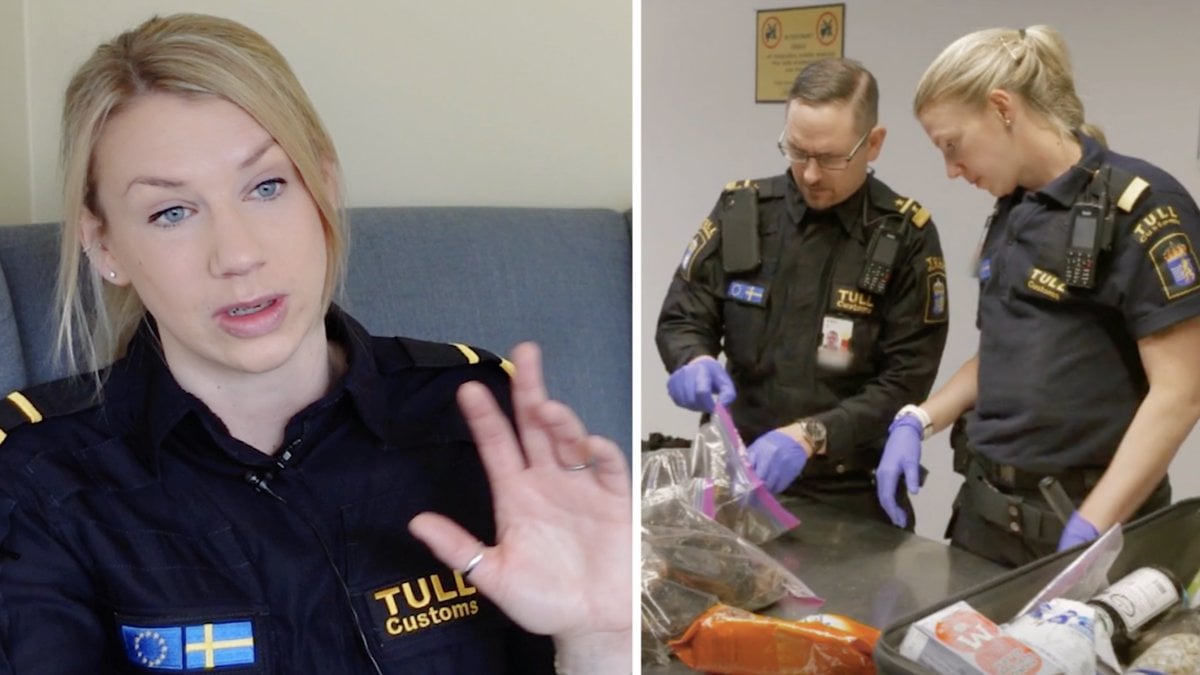 Tullinspektören Mimmi syns ofta i Gränsbevakarna Sverige