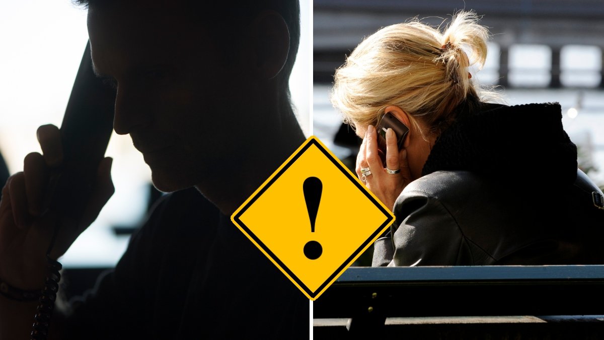 Personer som får detta samtal uppmanas att lägga på direkt 