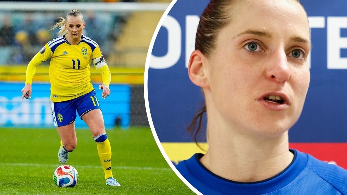 Stina Blackstenius och Jelena Cankovic