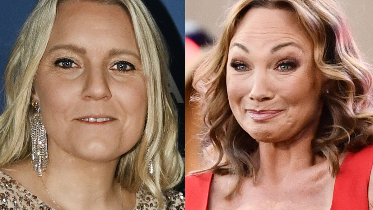 Carina Bergfeldt och Charlotte Perrelli