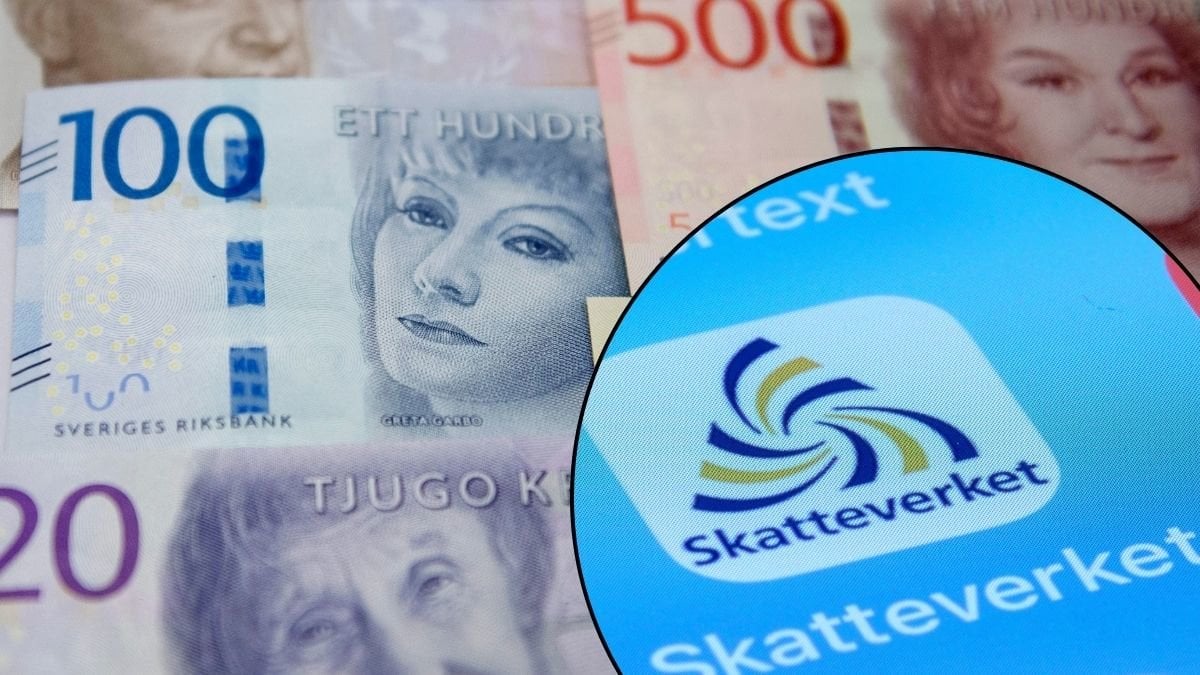 Pengar och Skatteverkets app.