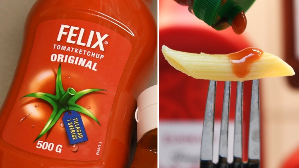 Bild på felix ketchup.