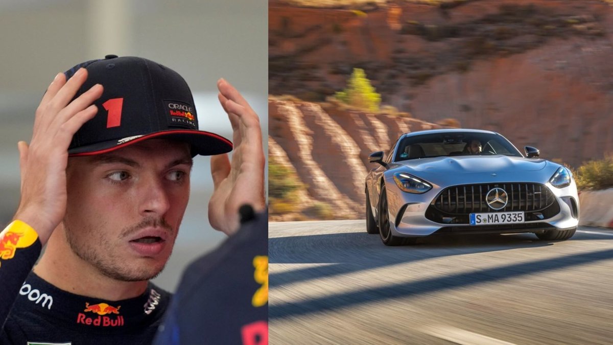 Max Verstappen och Mercedes-AMG GT