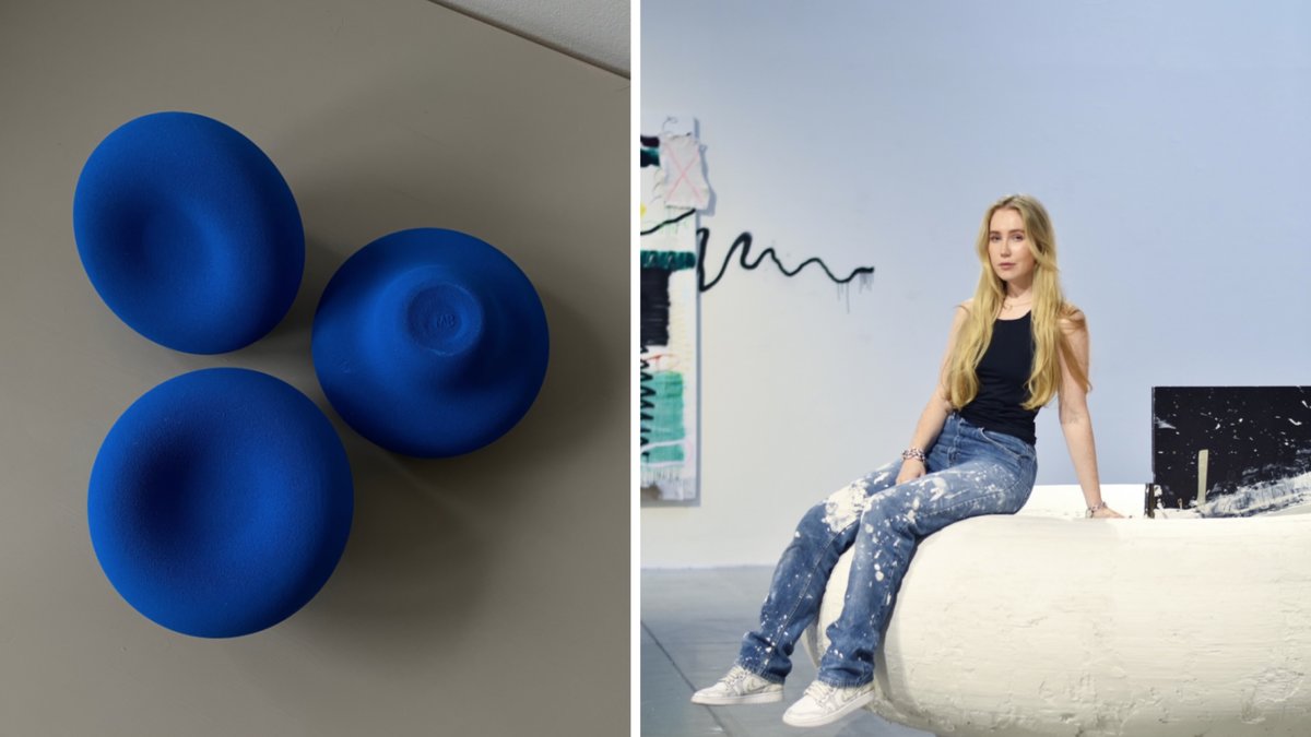 Mimmi Blomqvist, 28, och hennes design Fungo.