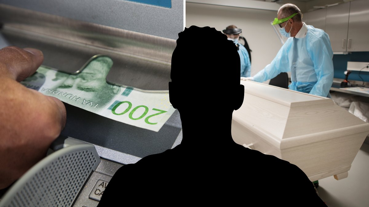 Mannen förklarades död av sin vårdcentral.