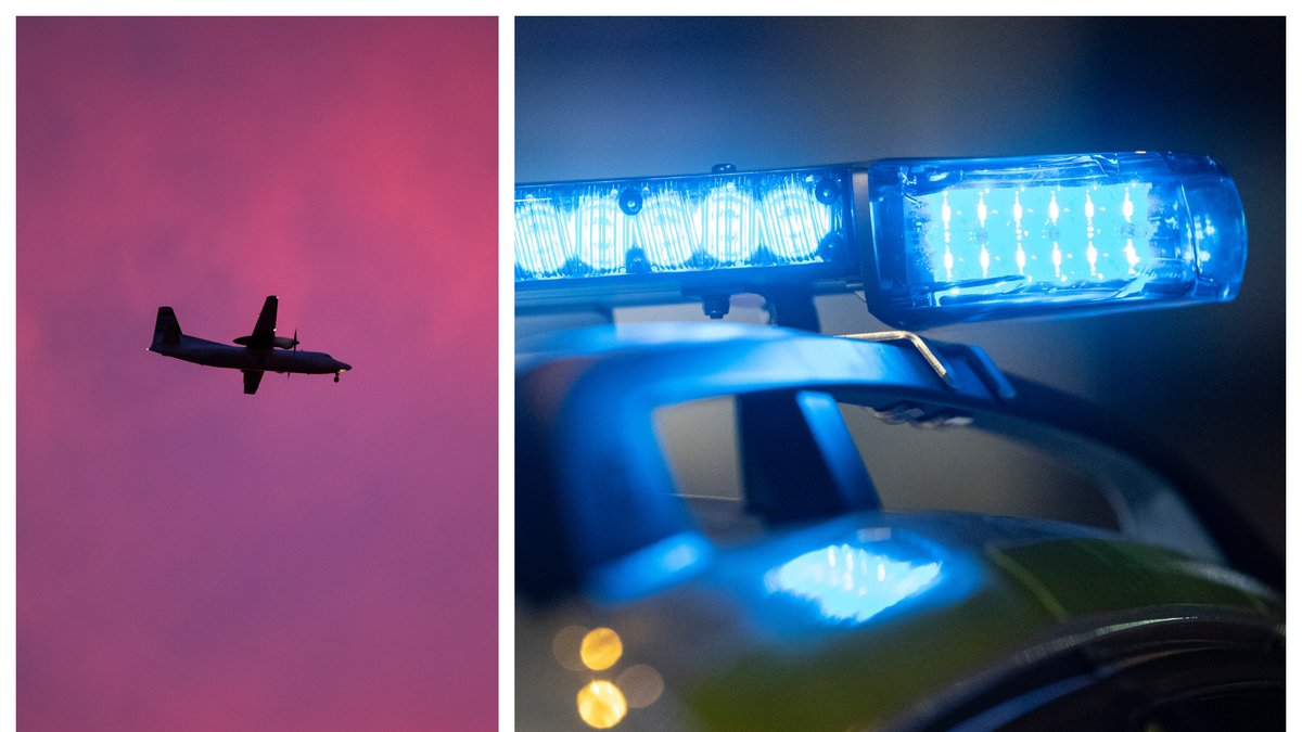 Ett flygplan misstänks ha störtat utanför Leksand.