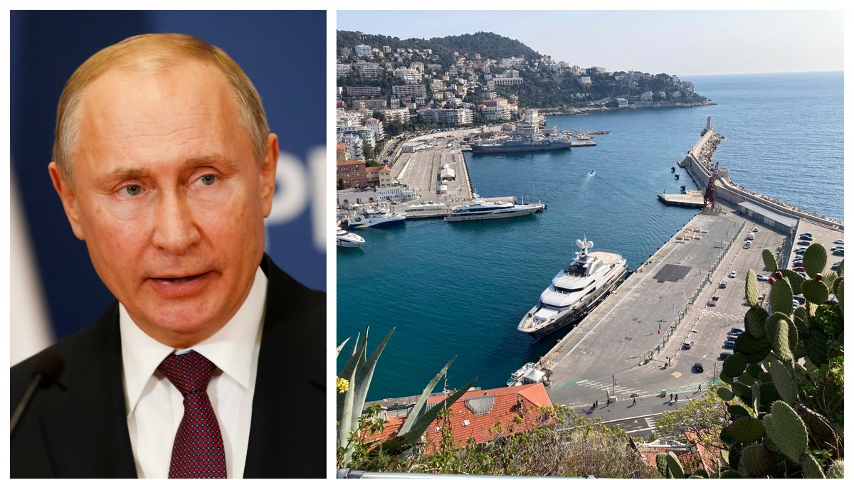 Oligarkernas lyxyachter spåras.