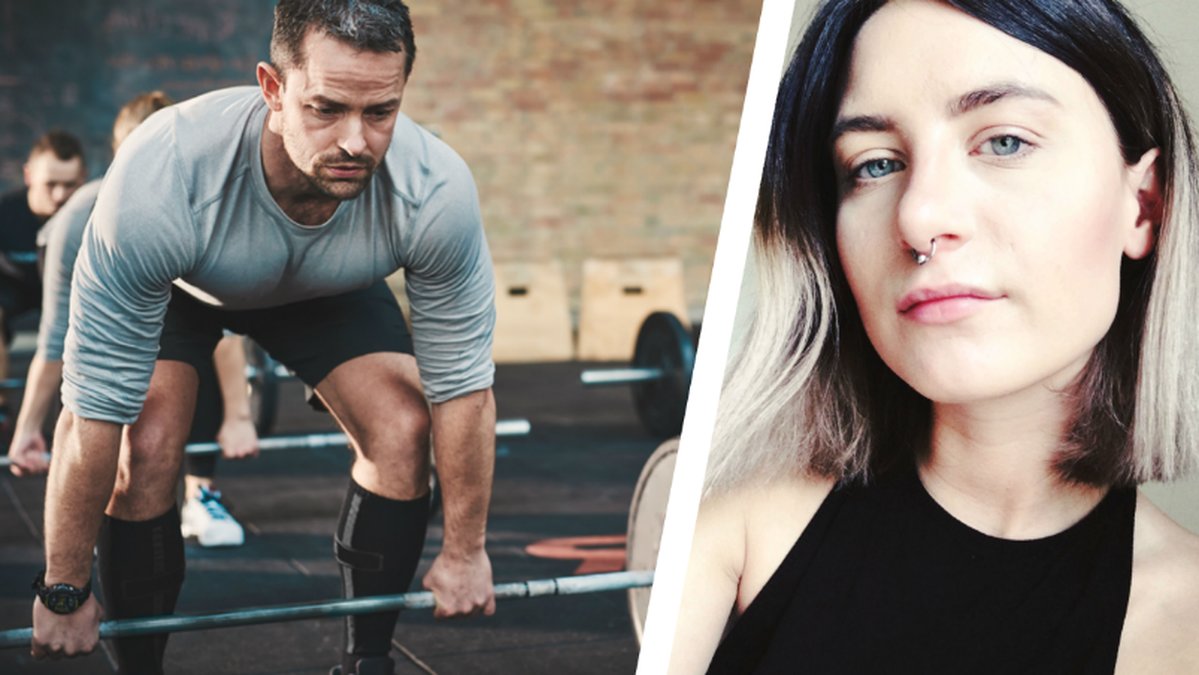 Nyheter24s Malin Nilsson skriver om män på gymmet