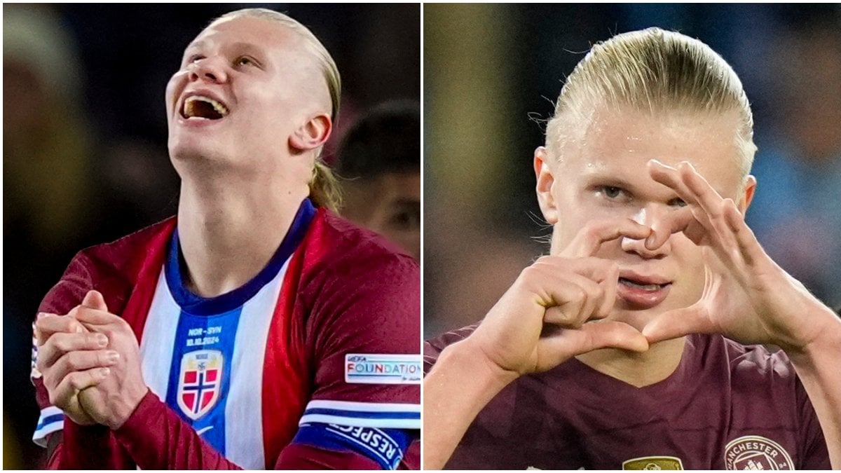 Erling Braut Haaland delade en jättenyhet efter att han slog det norska målrekordet under torsdagen.