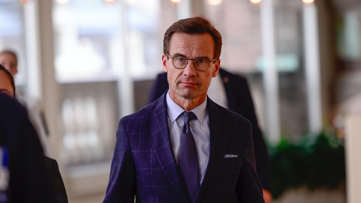 Ulf Kristersson i riksdagen