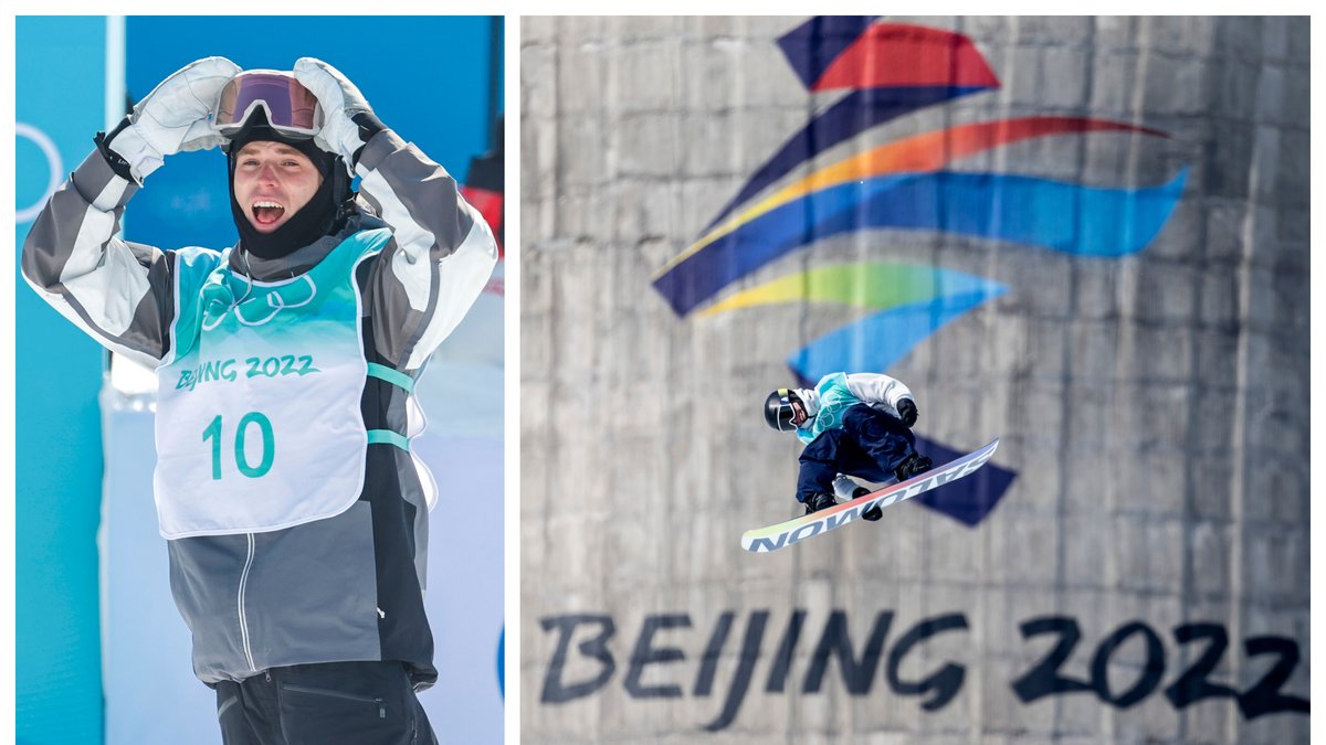 Sven Thorgren knep ingen medalj i big air-finalen under OS i Peking 2022.