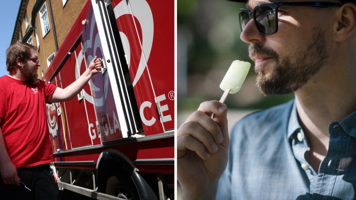 Mindre isglass i Piggelinpaketen.