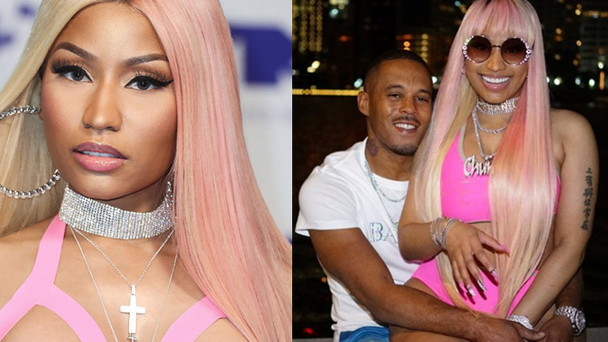 Nicki Minaj och pojkvännen Kenneth Petty