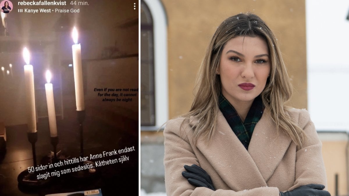Rebecka Fallenkvist svarar på kritiken – efter Anne Frank-hånet